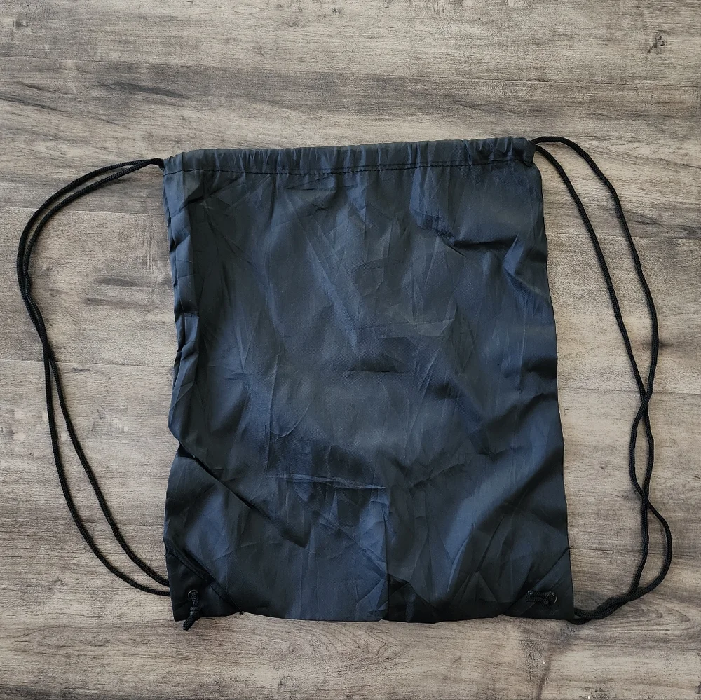 Yee Yee Apparel Logo Drawstring Backpack Black Granger Smith